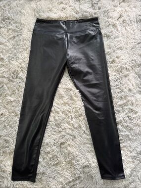 wild fable Black Faux leather Leggings